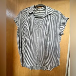 Madewell Central Drapey Shirt Size Small